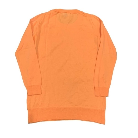 J. Crew lightweight 100% merino wool knit sweater orange size XS - Picture 3 of 6